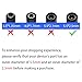 GGIPOWY 3-Pack 5.5mm x 2.5mm DC Power Extension Cable, 18AWG Female to Female Barrel Jack 12V/24V DC Extension Cord for CCTV Security Camera, Solar Panel, Router, 1.6FT