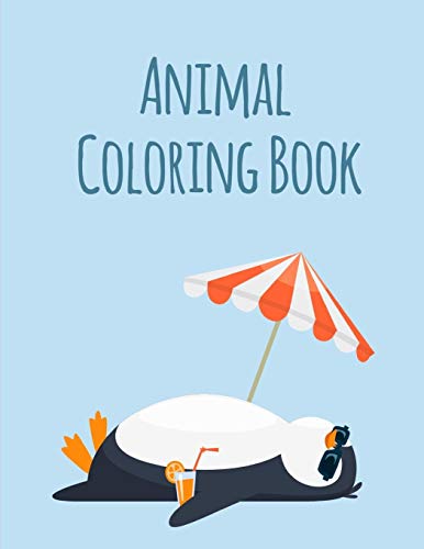 Animal Coloring Book: coloring book for adults stress relieving designs (Sport animals)