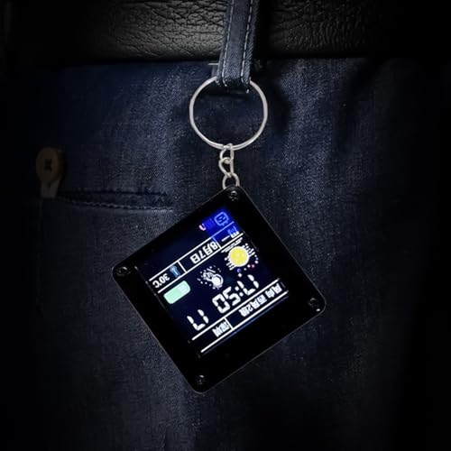 Petit affichage électronique décoratif pour bureau et sac : mini écran nomade - 3