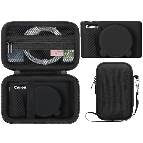 Design unico: la custodia Canon SX740 HS è modellata sulla fotocamera reale, perfetta per adattarsi ai pulsanti e alla porta di ricarica della Powershot SX740. La morbida cover in silicone SX740 HS è facile da installare e rimuovere, mentre la custodia morbida SX740 è super morbida e leggera e protegge la tua fotocamera digitale SX740 da graffi e sporco. La custodia rigida SX740 è dotata di un cordino staccabile per garantire la portabilità.