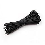 1000x bridas para cables JCL Originales 2,5mm x 200mm negro