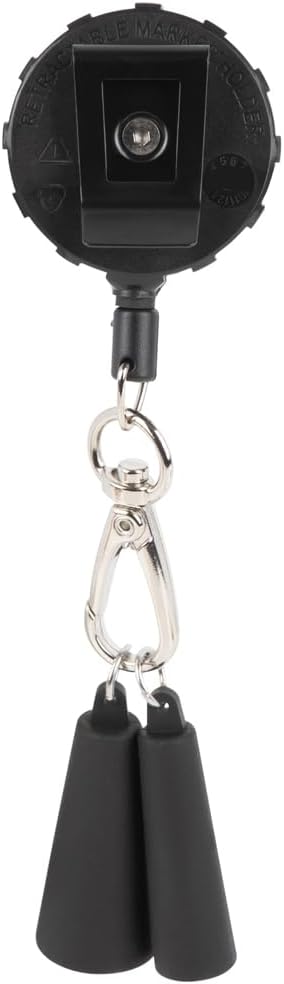 Klein Tools 86700 Retractable Marker Holder with 4-Foot Cord, for use with Skribes Paint, Ultra-Fine, Fine, and Chisel Tip Permanent Markers