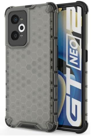 SEAHAI Cover per Realme GT 2 5G/Realme GT Neo 2/Realme GT Neo 3T 5G, Ultra Sottile Morbida Silicone Gel Custodia con Design di Protezione Fotocamera Addensato, Elegante Antiurto TPU Case, Azzurro