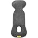 Aeromoov - Baby Sitzauflage Air Layer - Einlage Für Autositz oder Kinderwagen - Gruppe 0 - Antischwitz Sommerbezug - Bio-Baumwolle - Anthracite