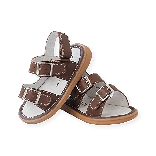 Image of Wee Squeak Toddler Squeaky Sandals with Removable Squeaker in Fun Styles & Colors for Boys and Girls