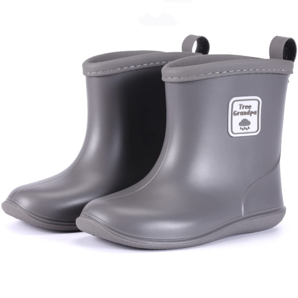Toddler Rain Boots Baby Rain Boots Short rain Boots for Toddler Easy-on Lightweight and Waterproof