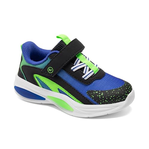Stride Rite 360 Logan Athletic Shoe, Blue Synthetic Medium Width 6, Toddlers US