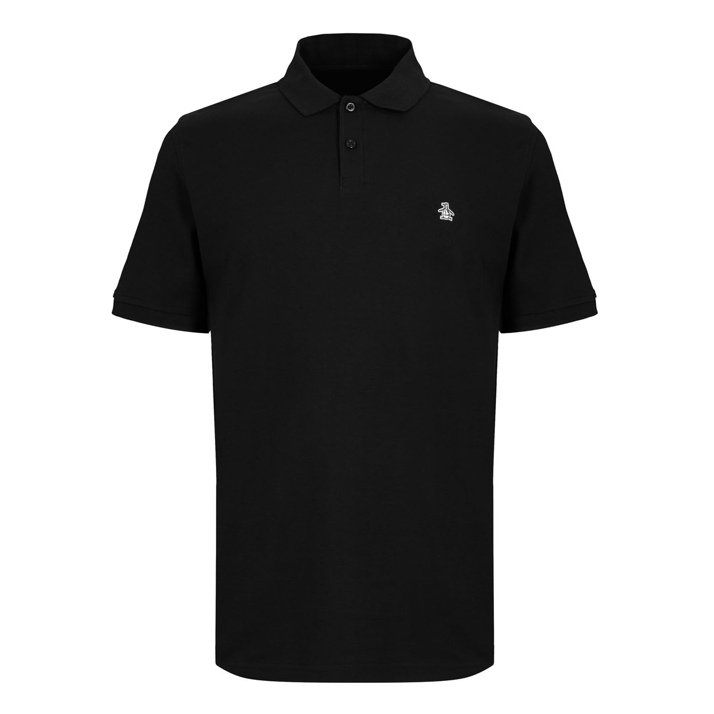 Original Penguin Men's Short Sleeve Polo Shirt - Black - 2X Large