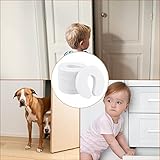 Fousenuk Kindersicherung Tür, 6 Stück Türstopper, Klemmschutz für Türen, Türschutz, Türstopper Kinder, Fingerklemmschutz Baby, Schaumstoff Kinder Sicherung Klinke Extra Breit Haustiere Schützen