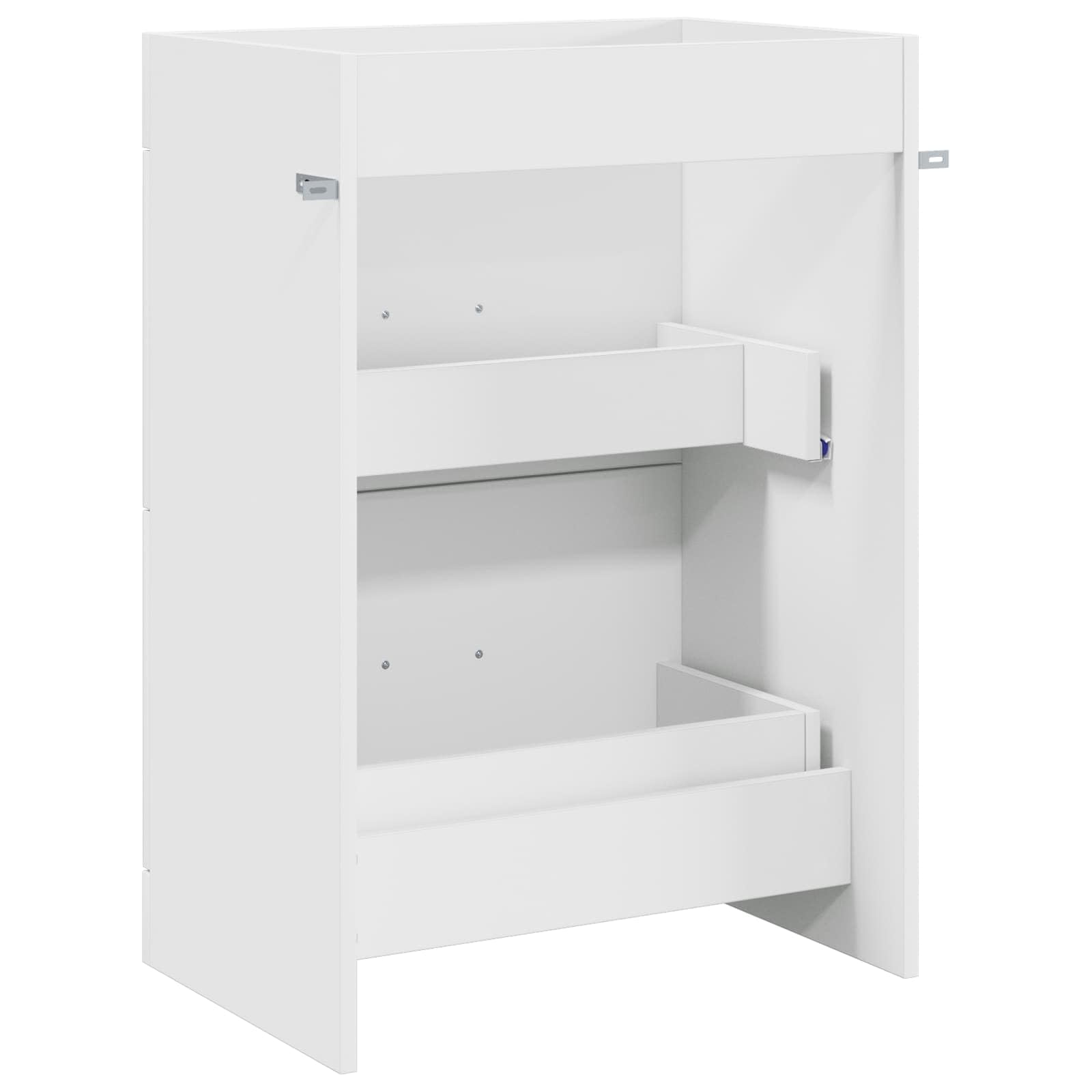 Mobiletto Bagno Sotto Lavabo Bianco 56 x 37,5 x 81 cm