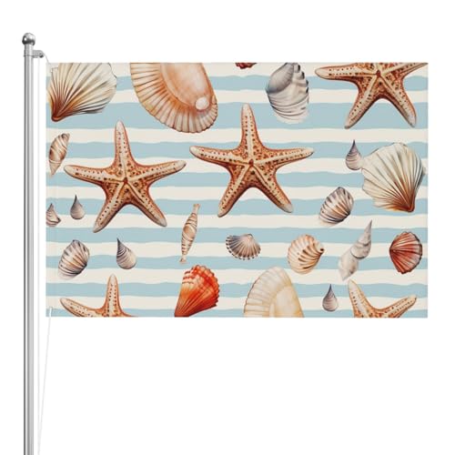 Drapeaux 122 x 183 cm extérieur grand format avec œillets pour bannière de cour