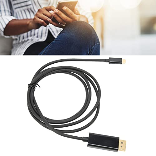 Cabo Tipo C para DP Tipo C para Displayport DP, Cabo USB C para Displayport para MacBook Pro 2018/20