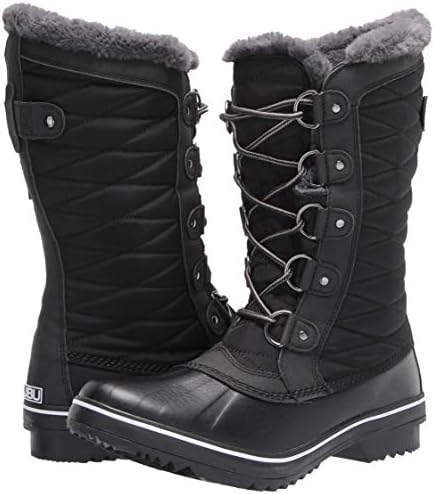JBU by Jambu Women's Chilly Water Resistant Winter Boot, Black, 6 | Image 6