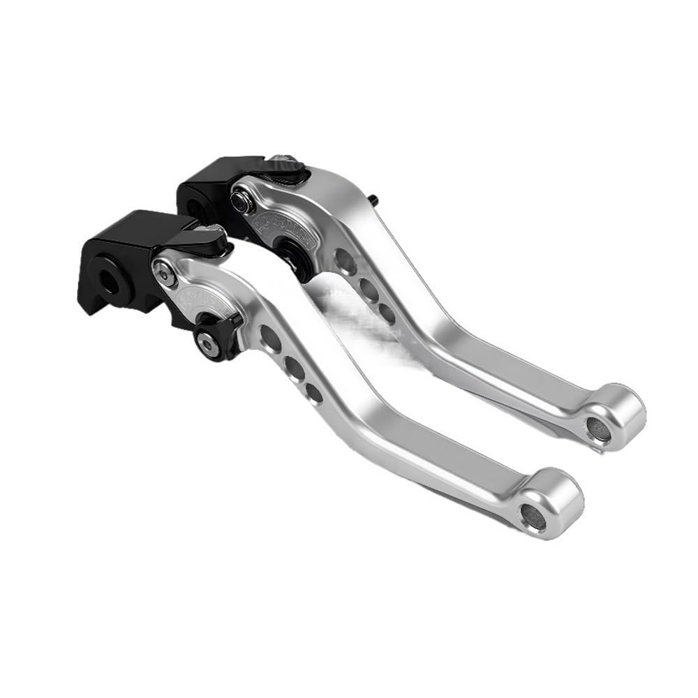 Aejhspt White For 675 2006-2017 Motorcycle Adjustable Brake Clutch Lever Handle Palancas Embrague Frenos Motocicleta
