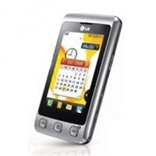 LG KP500 Téléphone portable Ecran Tactile Appareil photo 3 Mpix Lecteur Multimédia Bluetooth Argent