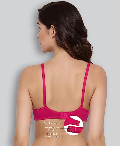 Image of Lyra Women's Cotton Non Padded Wire Free Seamless Bra