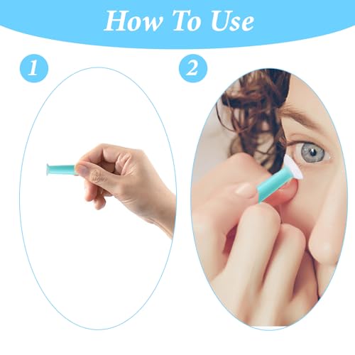 6 Stück Kontaktlinsen Entferner,Kontaktlinsen Einsetzhilfe,Einfacher Silikon-Kontaktlinsen-Saugnapf,Kontaktlinsen Sauger Weiche Linsen,Mit Vorratsflasche,für Harte Und Weiche Linsen