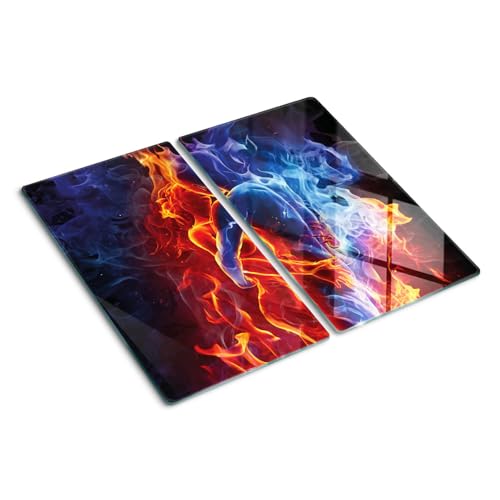 Planche à découper en verre décorative pour sublimer vos apéritifs rétro - 2