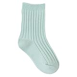 Socks For Boys Children's Candy Colored Double Needle Baby Mid Calf Socks Fashionable Socks (A, 1-3 Years)
