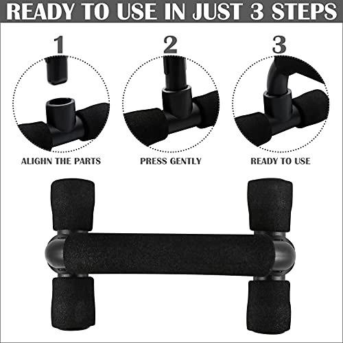 Konsoa Push Up Maniglie, Attrezzature per Fitness