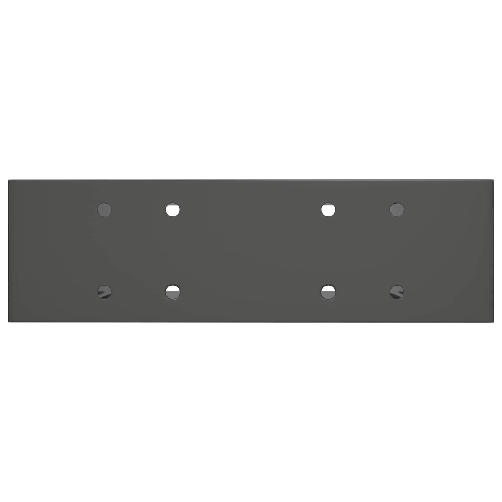 vidaXL Ayuda para Apilar Leña 12 uds. Gris antracita 34 x 10 x 15 cm