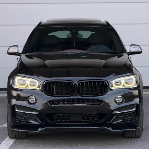 Alerón Delantero BMW X6 F16 M-Pack Negro Brillante para Rutas de Carretera