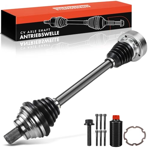 Frankberg Arbre de transmission Essieu Avant Gauche Compatible avec A3 Altea Leon Toledo III O.c.t.a.v.i.a II/III C.a.d.d.y E-O-S Golf J-e-t-t-a III P-a-s-s-a-t T-o-u-r-a-n 2003-2021 1K0407271AT