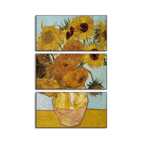 ゴッホ　ひまわり　装飾画 複製画 版画 アート インテリア ひまわり 【6号】 フィンセント・ファン・ゴッホ 【 額縁が