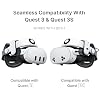 BOBOVR S3 Pro Battery Strap Accessories,Head Air Cooling System and 10000mah Hot-swappable Battery Pack,Compatible with Meta Quest 3/Quest 3S