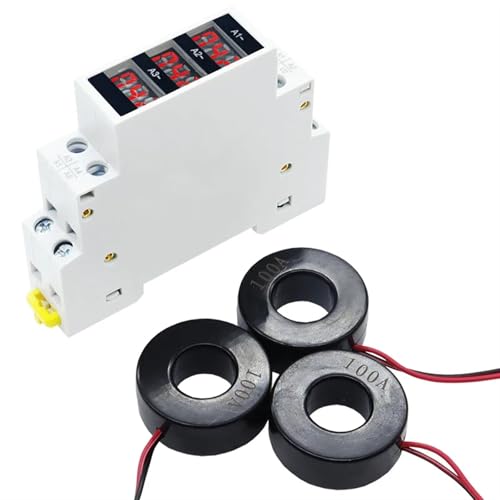 Ampèremètre triphasé LED pour surveiller la charge de votre réseau