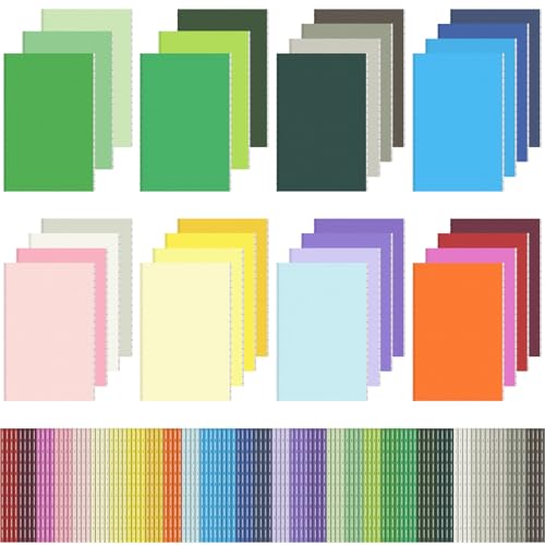 Xaztr 120 Pack A6 Small Lined Notebooks Bulk, 3.5 x 5.5 inch Colorful Pocket Size Mini Notepad, Lined Memo Notepad Traveler Journals for Kids Nurses Women Men, 30 Colors