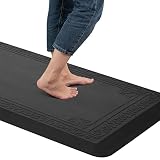 Anti Fatigue Kitchen Floor Mat, Standing Desk Mat, Cushioned Comfort Mat for Home, Office, Laundry,P