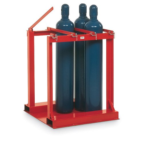 Meco Cylinder Pallet Rack - 6-Cylinder Capacity
