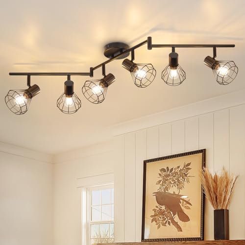 NETTLIFE Deckenlampe Küche Deckenstrahler Schwarz: Produktbild-Vorschau 3