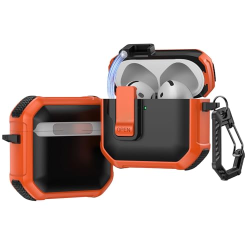 TRIPLE RIVER�EFor AirPods Pro 3 �ϏՌ� �P�[�X ��3���� �J�o�[ �J���r�i�t�� 2�d�\�� Qi�[�d ���C�����X�[�d �Ή� TPU +�v���X�`�b�N �n�[�h�P�[�X �V���v�� �ی�J�o�[ �G�A�[�|�b�Y �v�� Pro3 2025���f��