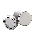 Leicht zu reinigen: Der Pulver-Shaker und die Formen sind sehr einfach mit Wasser zu reinigen.