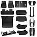 SUPER LINER Tesla Model 3 Trunk Mats Custom Cargo Liner All Weather Trunk Protection Floor Mats