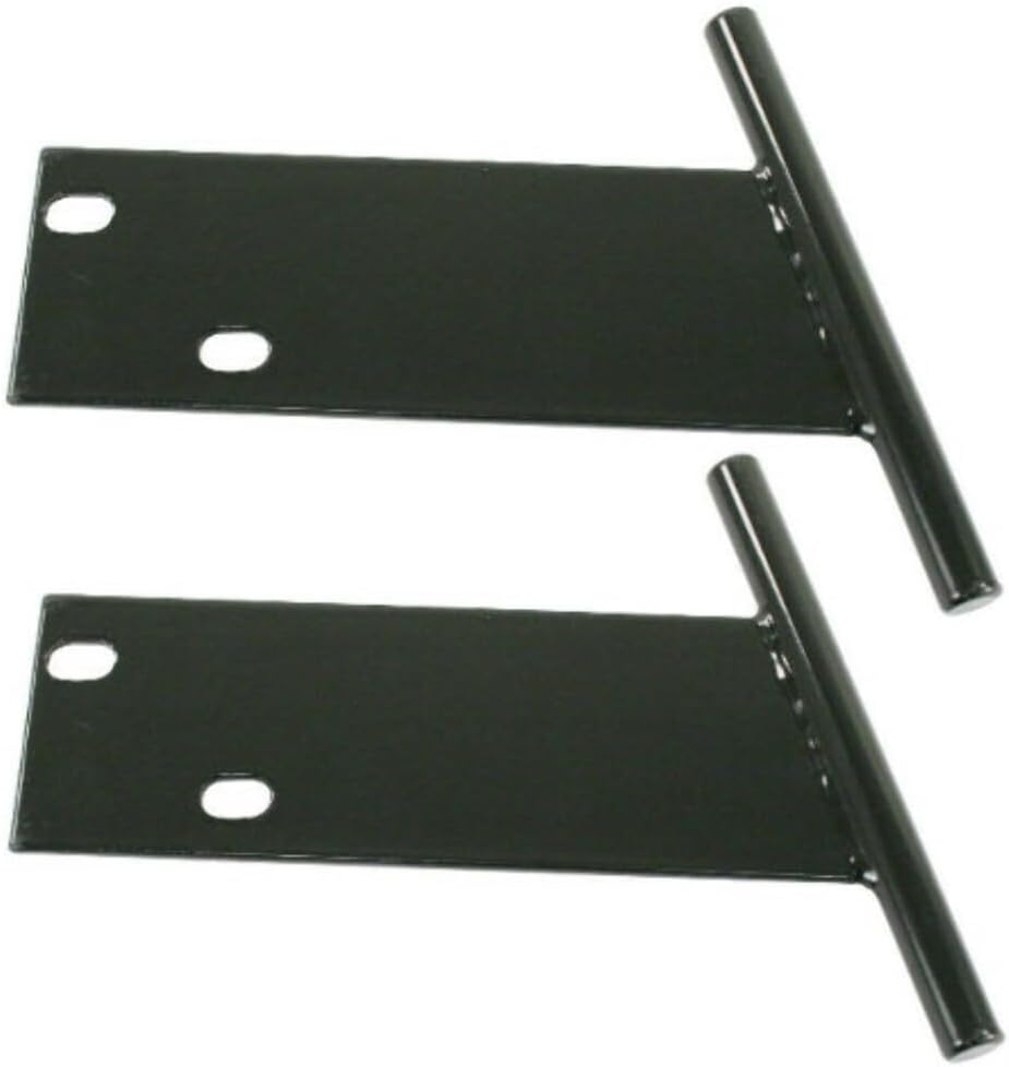 T-Bar Bumper, Black, for Beetle 68-73, Pair, Compatible with Dune Buggy