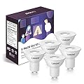 Linkind GU10 LED Bulbs, Dimmable MR16 GU10 LED Bulbs, 50W Equivalent, 530LM 5000k Daylight Track Light Bulbs, 40° Spot Light Track Light Recessed Light Spotlight, UL Listed, 5 Packs