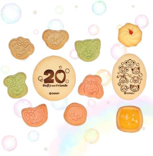 Disney - ディズニー　カラフルハピネス　お菓子　ビスケット　チョコ　クッキー Amazon.co.jp: アソーテッド・クッキー ダッフィー＆フレンズ