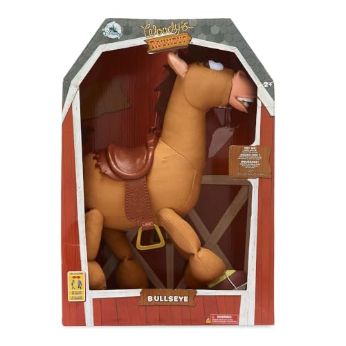 Image of Disney Store Official Bullseye Talking Action Figure from Toy Story, Features Sounds and Phrases from The Movies, Interacts with Other Figures and Toys