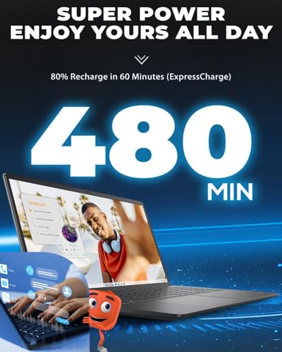 Image of Dell Inspiron 15.6 inch Touchscreen FHD Laptop with Lifetime Microsoft 365 for Web | AMD Ryzen 7 7730U(8-Core, Up to 4.5GHz) | 32GB RAM, 2TB PCIe SSD | Windows 11 | Anti-Glare, Privacy Shutter