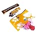 Alfie Pet - Amber Bow Hair Clip 6-Piece Set for Dogs, Cats and Small Animals