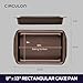 Circulon Symmetry Nonstick Rectangular Cake Pan - Chocolate - 9