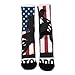 UTRSIFB Boy's Leisure Sports Socks, All Season Stockings, Soft Fashion Breathable Dress Decor Boots Socks Cool Dirt Bike Motorcycle Sports Motocross American Flag