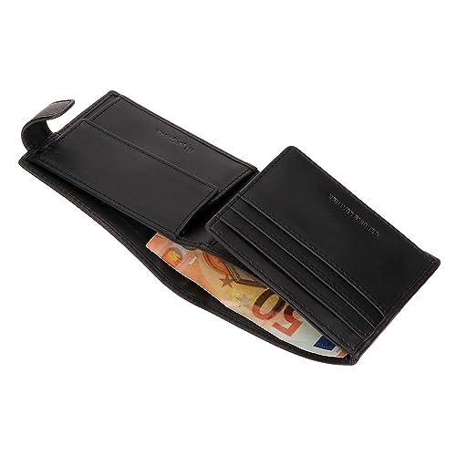 Pepe Jeans Unisex. 7863331 Cartera Vertical De Piel Cracker Negro Con Cierre De Click (Osfa), Casual - 4