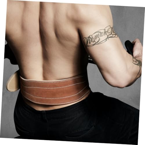 Faja deportiva de cuero para cintura talla L miniatura 7