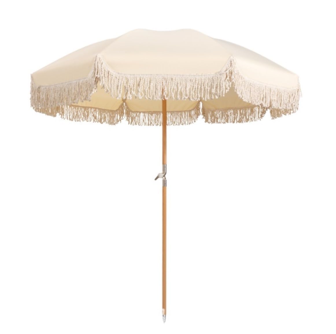 LYGSWDB Parasol ogrodowy Parasol stołowy na zewnątrz Parasol Parasol 6,5 stopy Parasol plażowy Odchylana parasolka przeciwsłoneczna Regulowana wysokość Parasol zewnętrzny Rynek Patio Yard Pokład