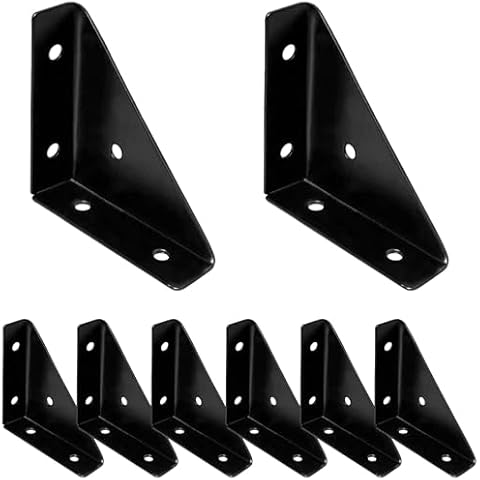 8 PCS Triangle Corner Brackets for Furniture Cover