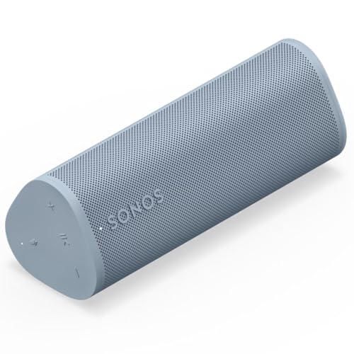 Image of Sonos Roam 2 | Lightweight Portable Waterpoof Speaker with Bluetooth, WiFi, 10 Hour Battery Life and Voice Control for Home and Outdoor Use - Wave Blue